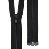 Rits deelbaar | Opti | S60 | 50 cm | 000 zwart Deelbare Rits OPTI - D - S60 - 50 CM - 000 - ZWART